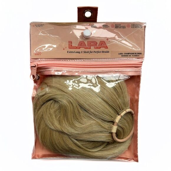 INH Hair Insert Name Here Lara Braid Hair Extension - Champagne Blonde
